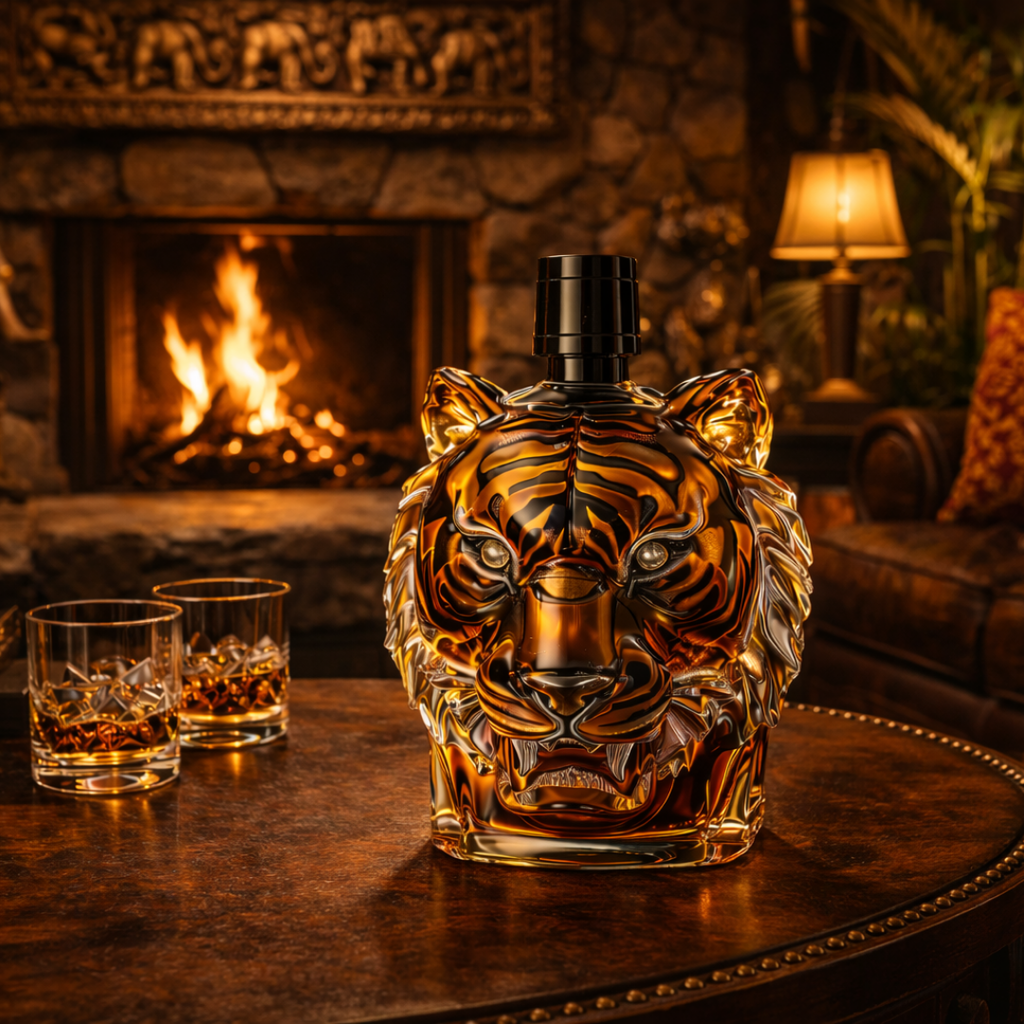 Bouteille de whisky - Édition Tigar