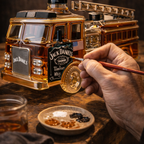 Bouteille de whisky Jack Daniel's - Édition pour pompiers