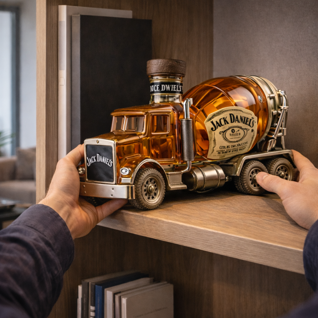Bouteille de whisky Jack Daniel's - Édition camion
