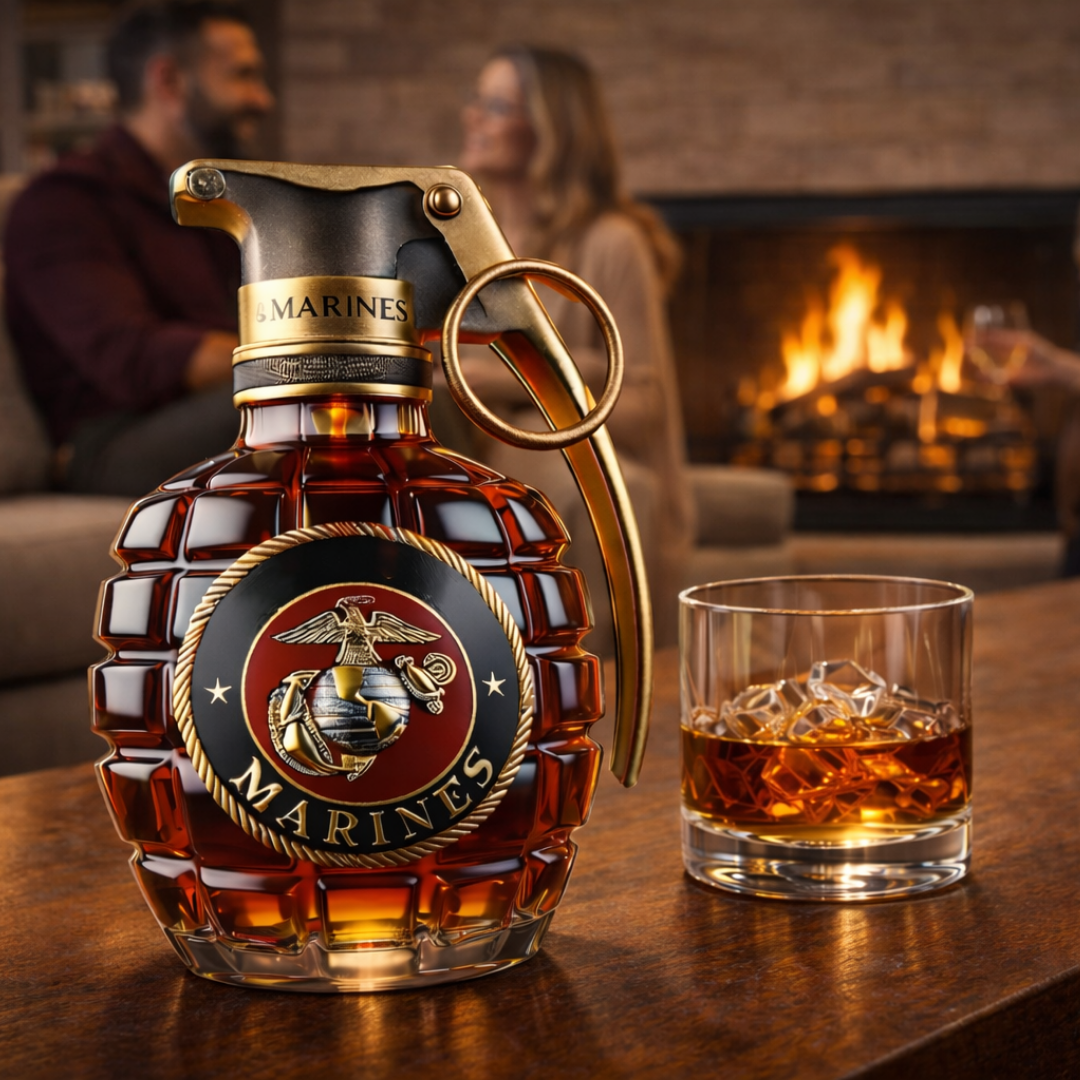 Bouteille de whisky - Édition grenade