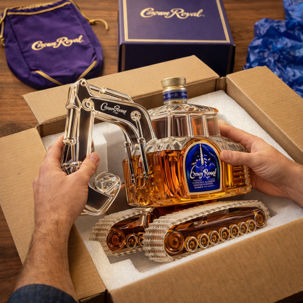 Bouteille de whisky - Édition avec excavateur