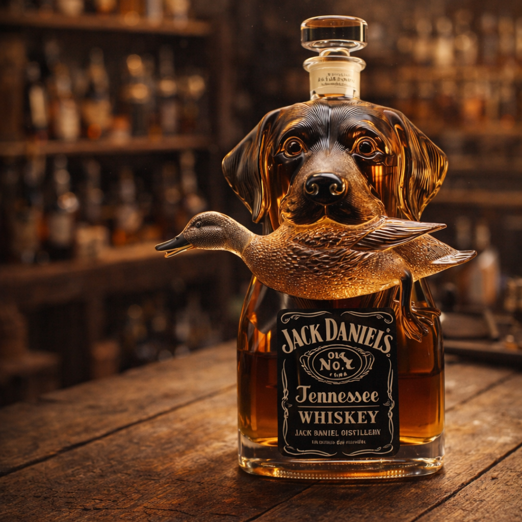 Bouteille à whisky - Édition Canard Sauvage