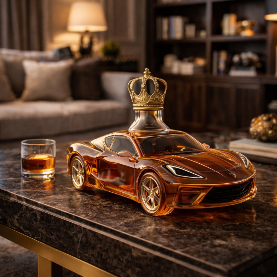 Bouteille de whiskey - Édition Corvette