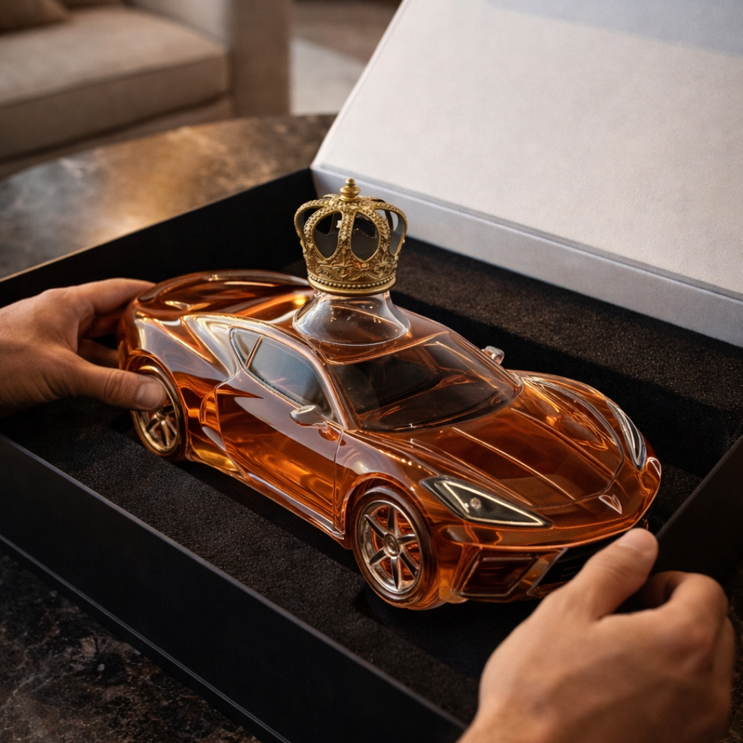 Bouteille de whiskey - Édition Corvette