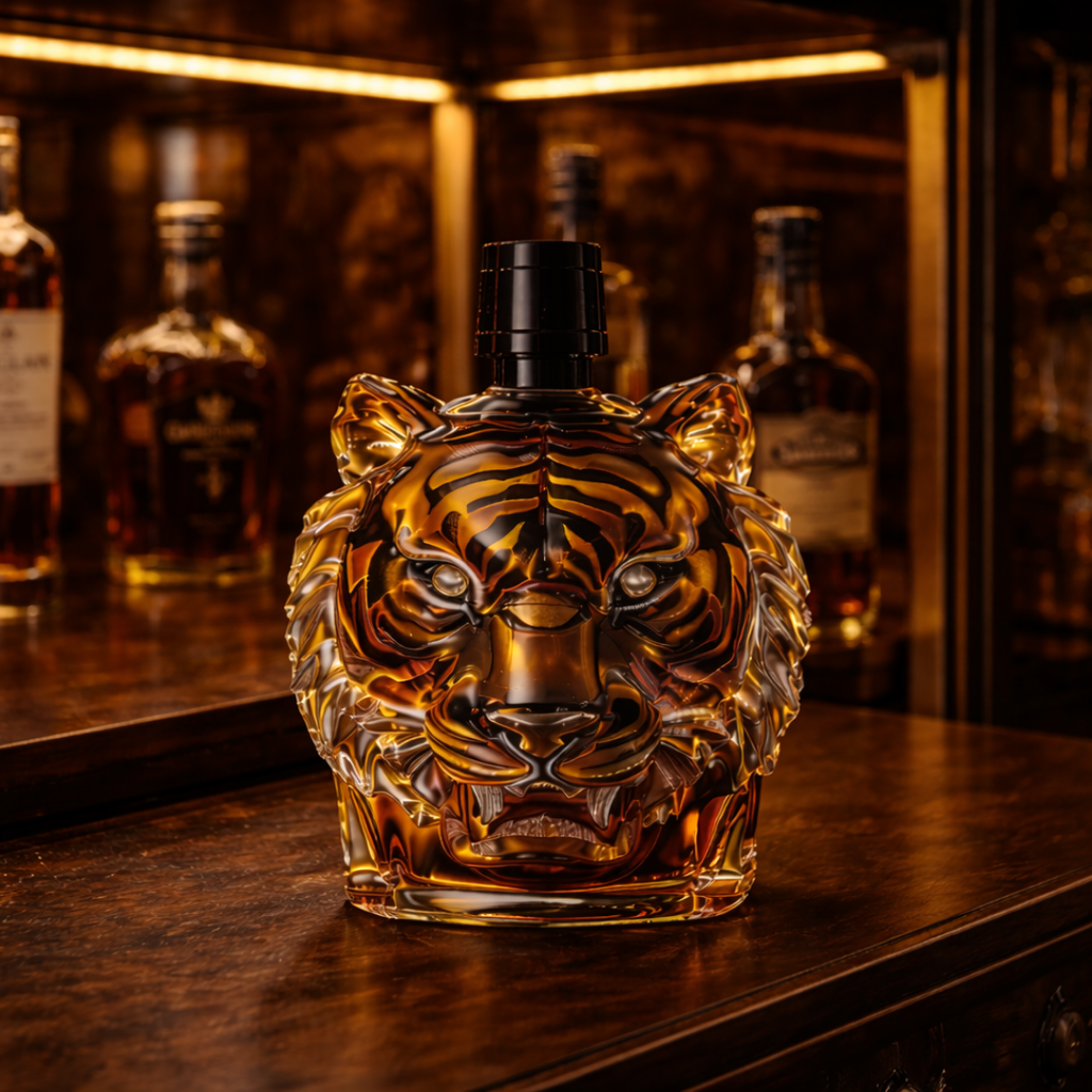 Bouteille de whisky - Édition Tigar