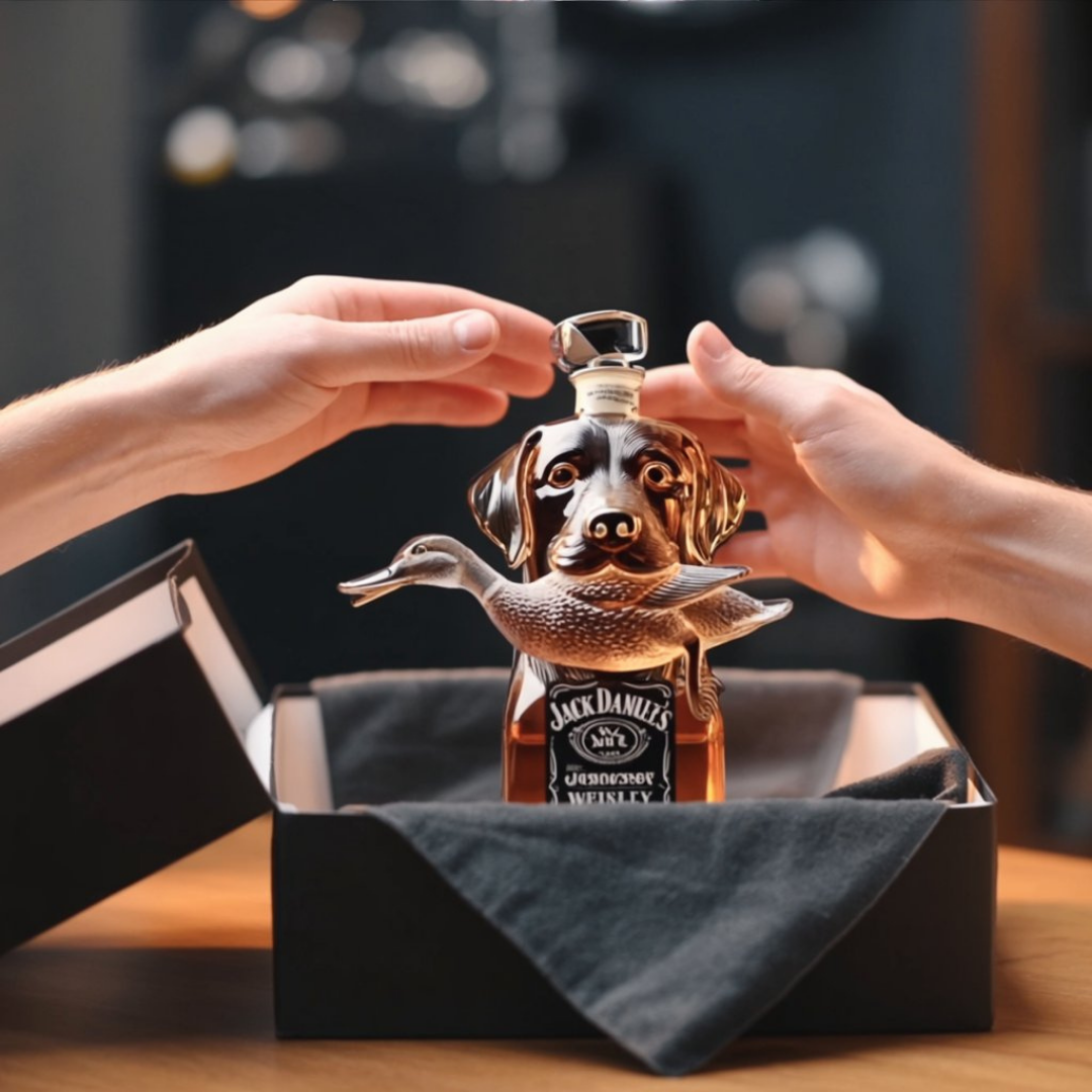 Bouteille à whisky - Édition Canard Sauvage