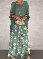 Lourdes | Robe longue fluide élégante