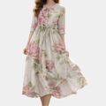 Helena | Robe vintage à fleurs