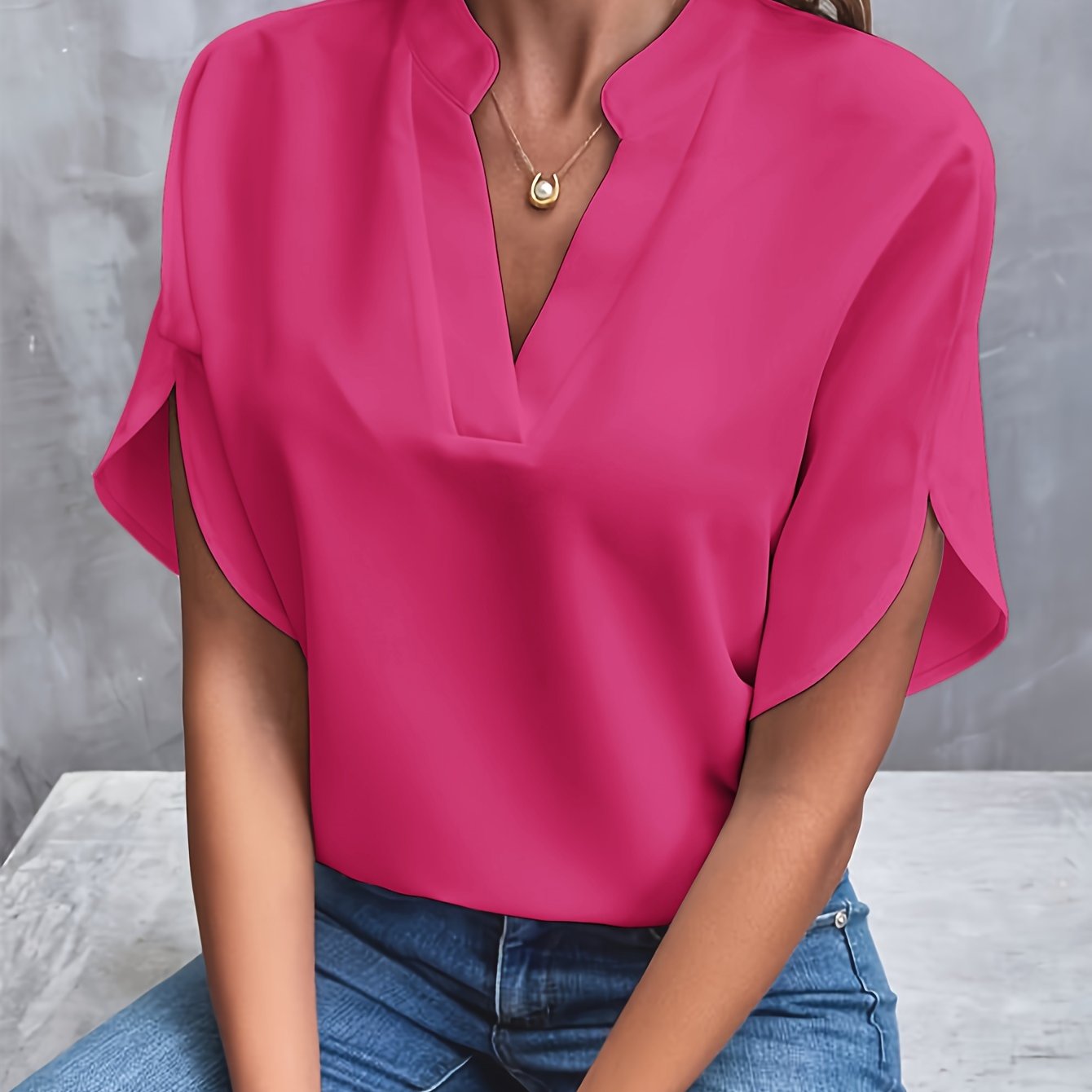 Vivian | Élégance Polyvalente Blouse