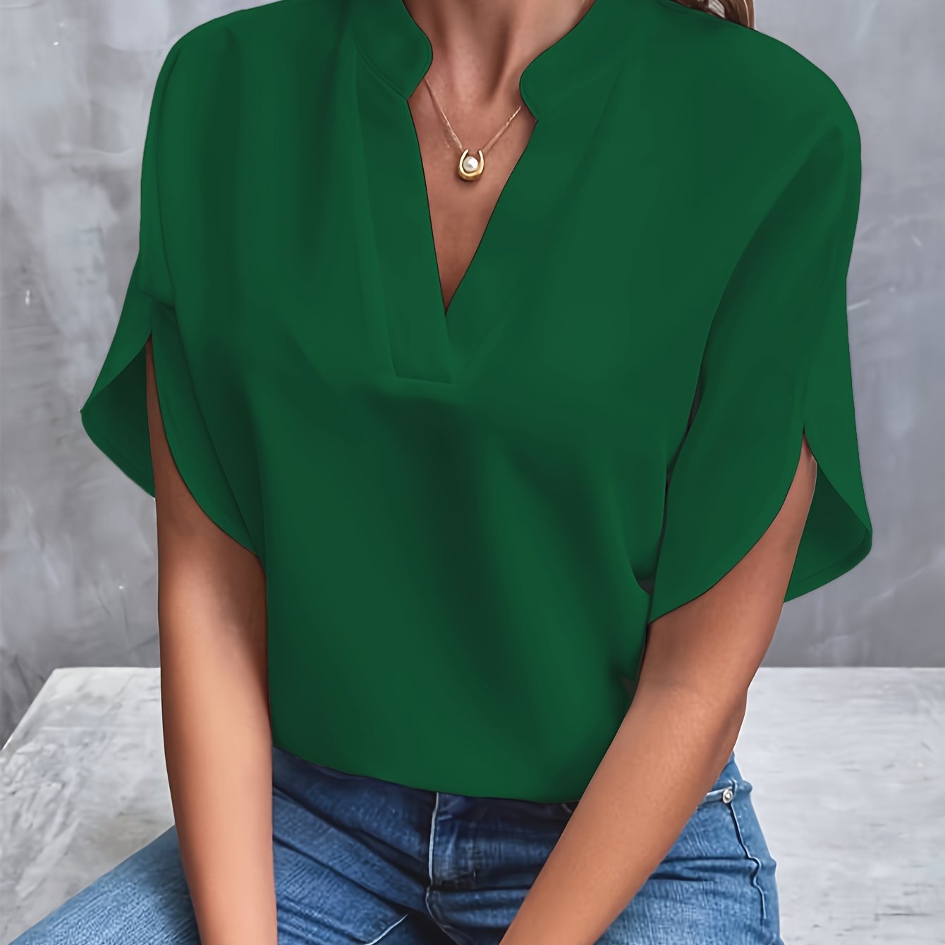 Vivian | Élégance Polyvalente Blouse