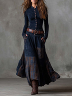 Leonora | Robe longue vintage