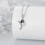 Collier Pendentif Empreinte de Tasse Charmant