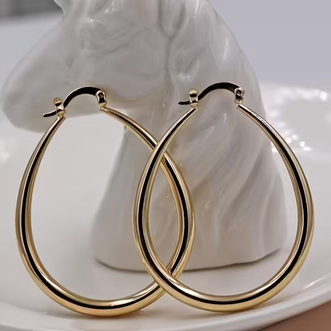Boucles d'Oreilles Vintage en Or Exclusives