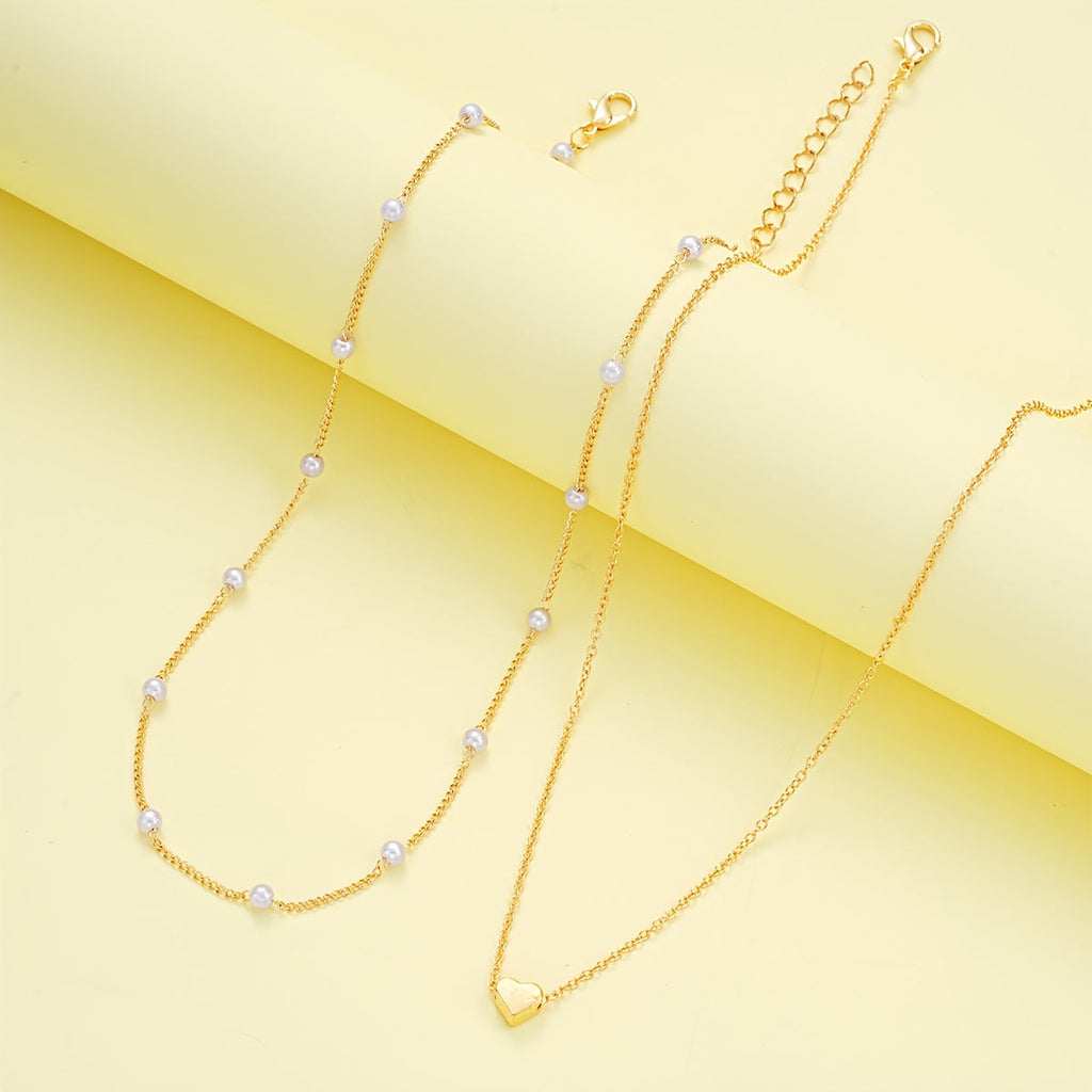 Ensemble de Collier et Bracelet Minimaliste Élégant