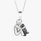 Collier Pendentif en Forme de Cœur