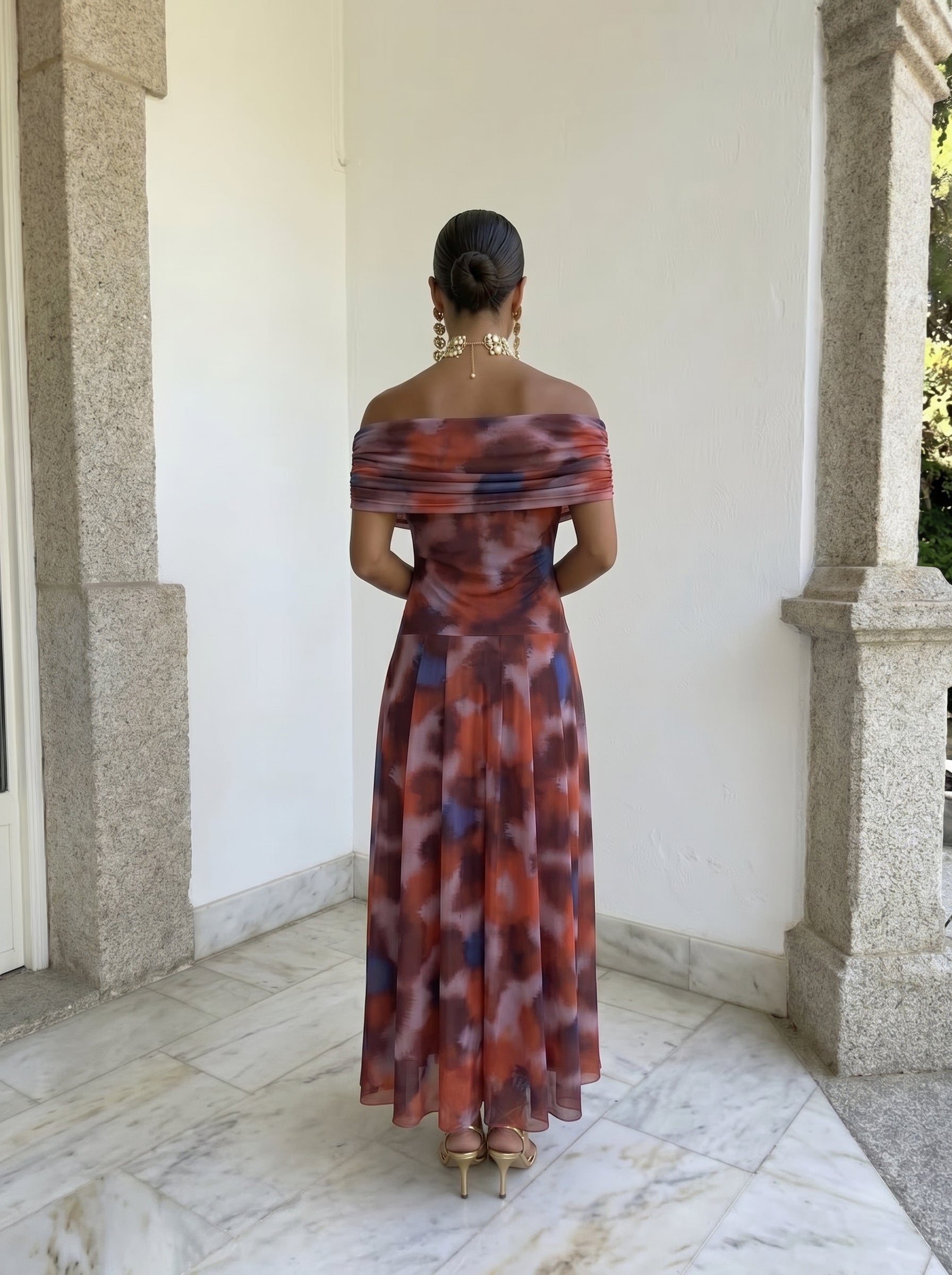 Robe de Toledo avec imprimés