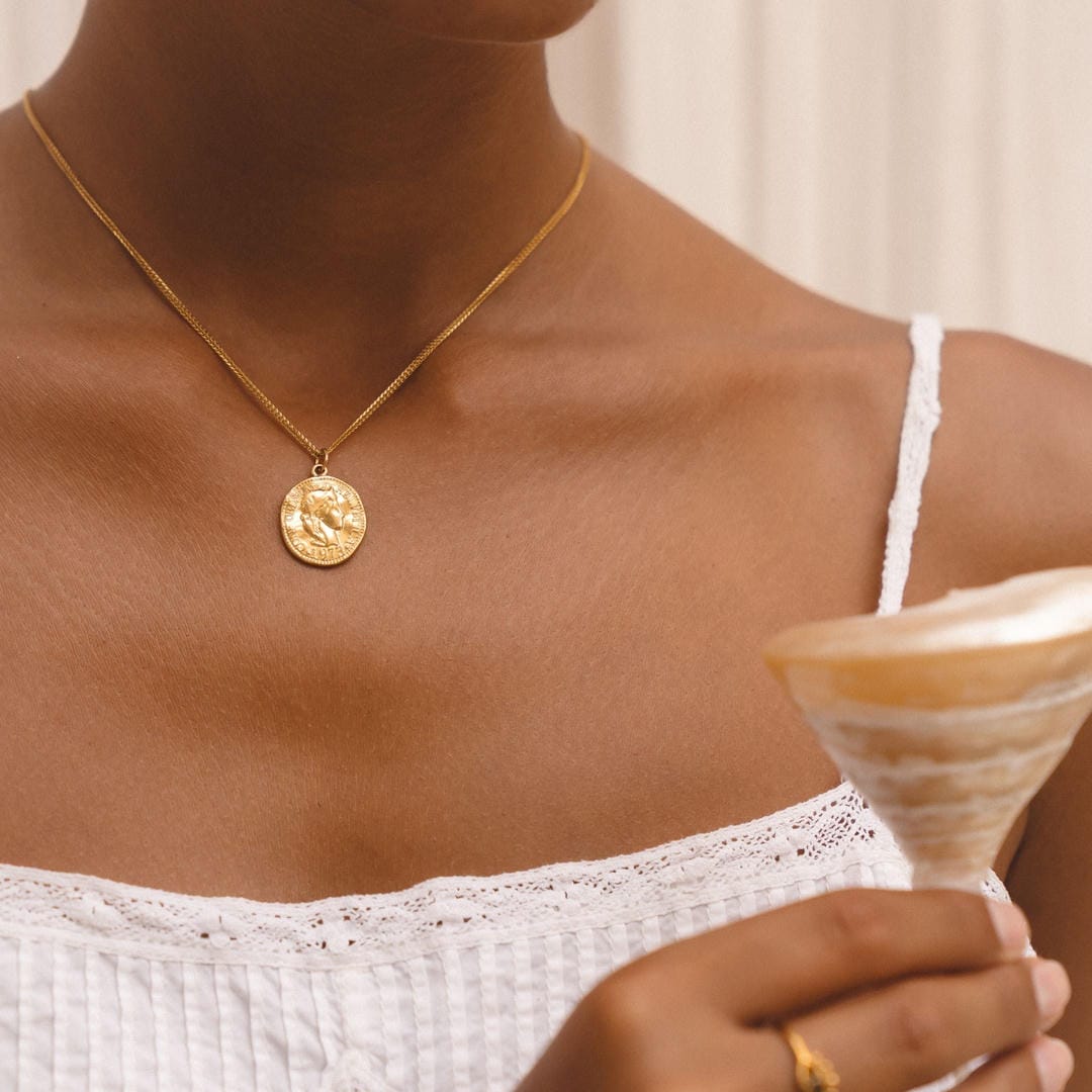 Bérénice | Collier Élégant en Pièce Ancienne