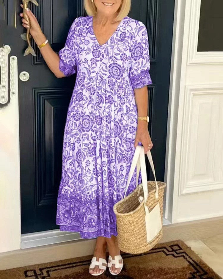 Sandra | Robe fluide légère avec effet flatteur
