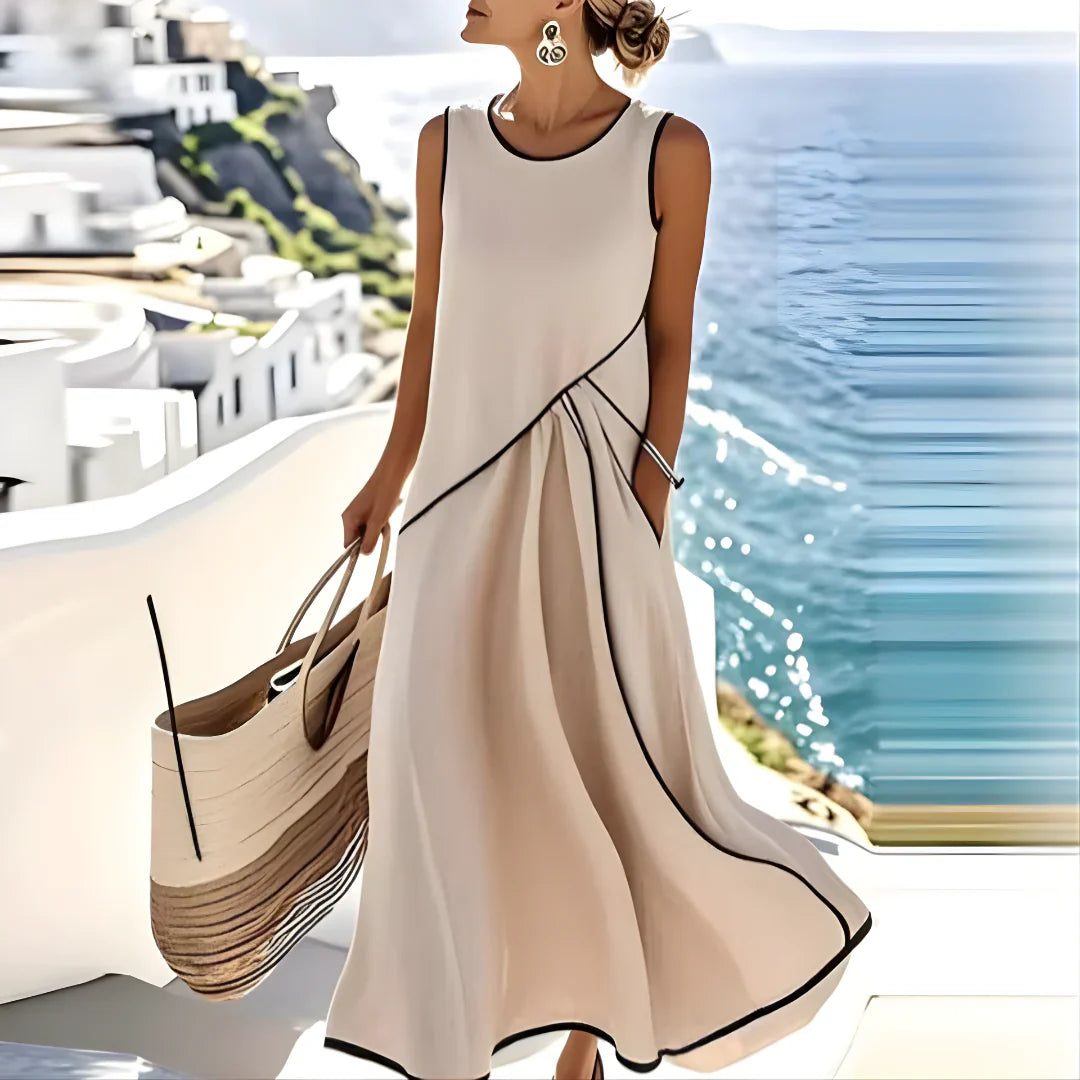 Saige™ - Robe d'été rayée
