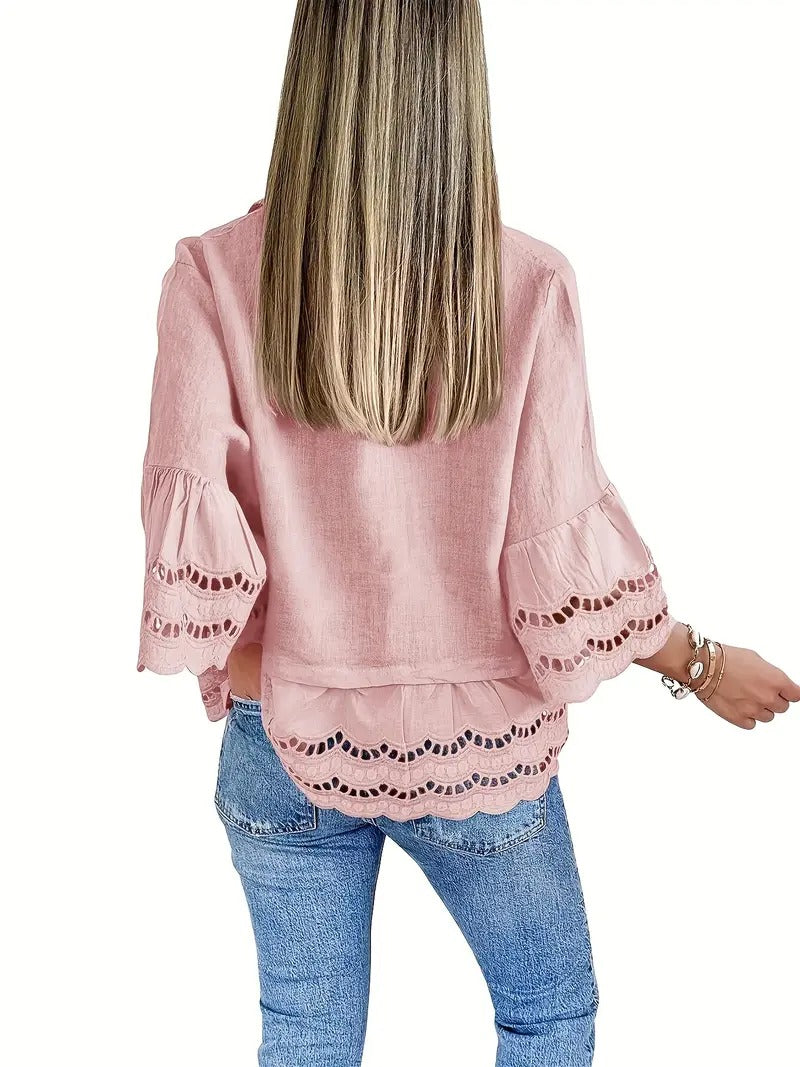 Emily | Blouse Aérée Chic