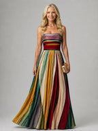 Claire | Robe A-Line sans bretelles et sans effort