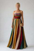 Claire | Robe A-Line sans bretelles et sans effort