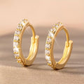 Boucles d'Oreilles Mini Dorées Intemporelles