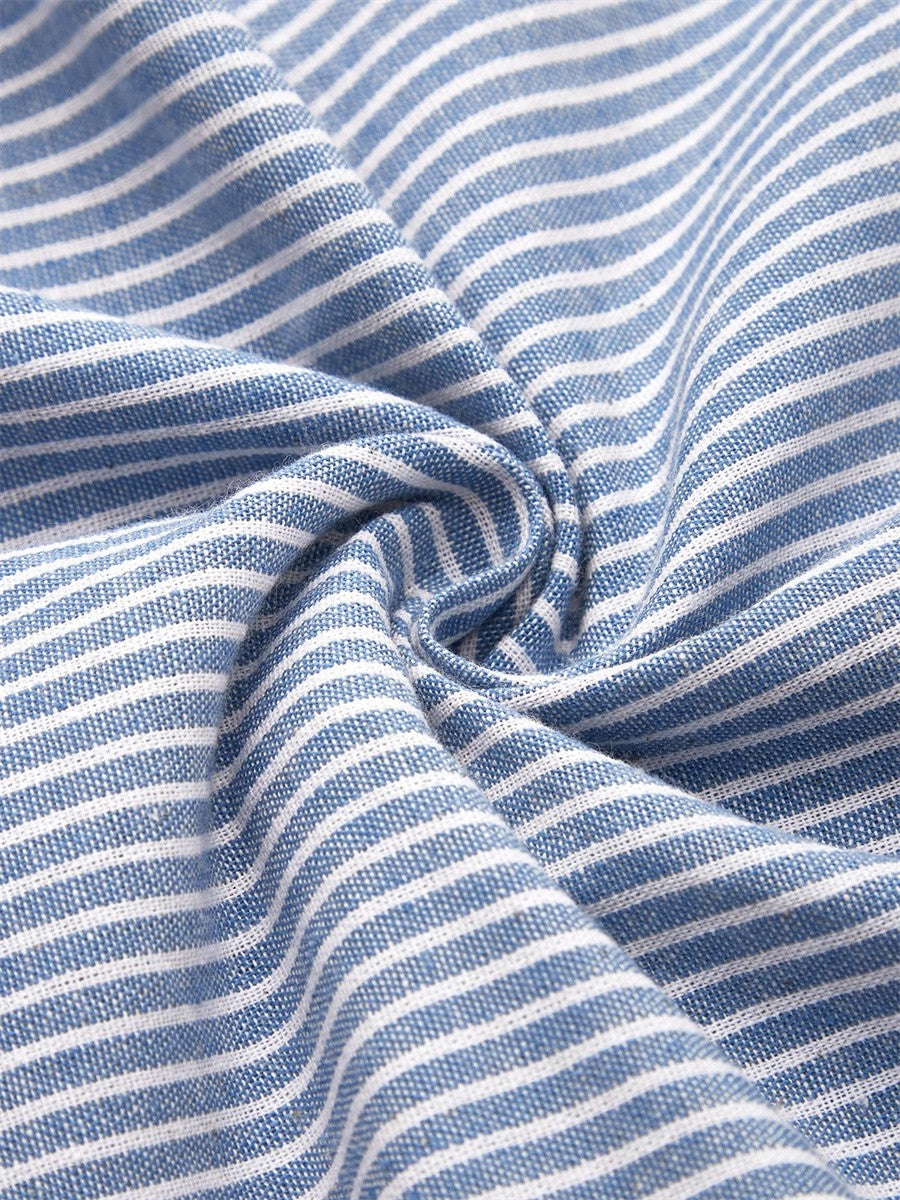 Daniela | Robe Midi Rayée