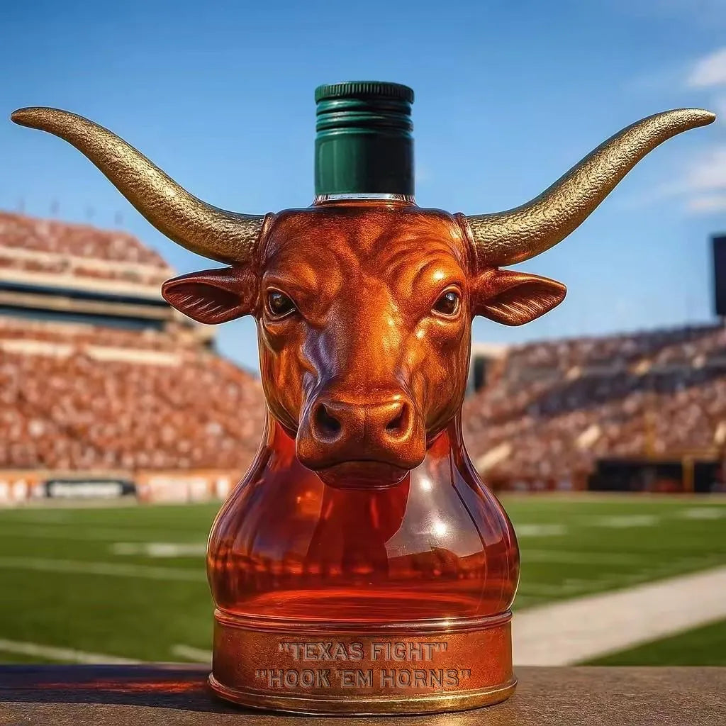 Bouteille de whisky Texas Longhorns