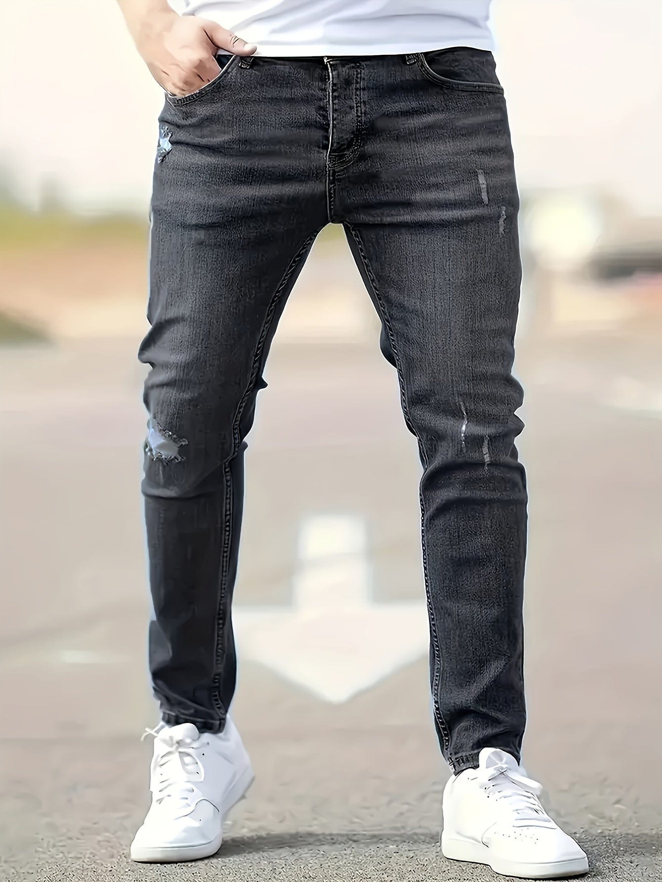 Alex | Jeans Slim Déchirés Tendance