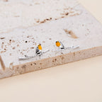 Boucles d'oreilles Oiseau Délicat Fait Main