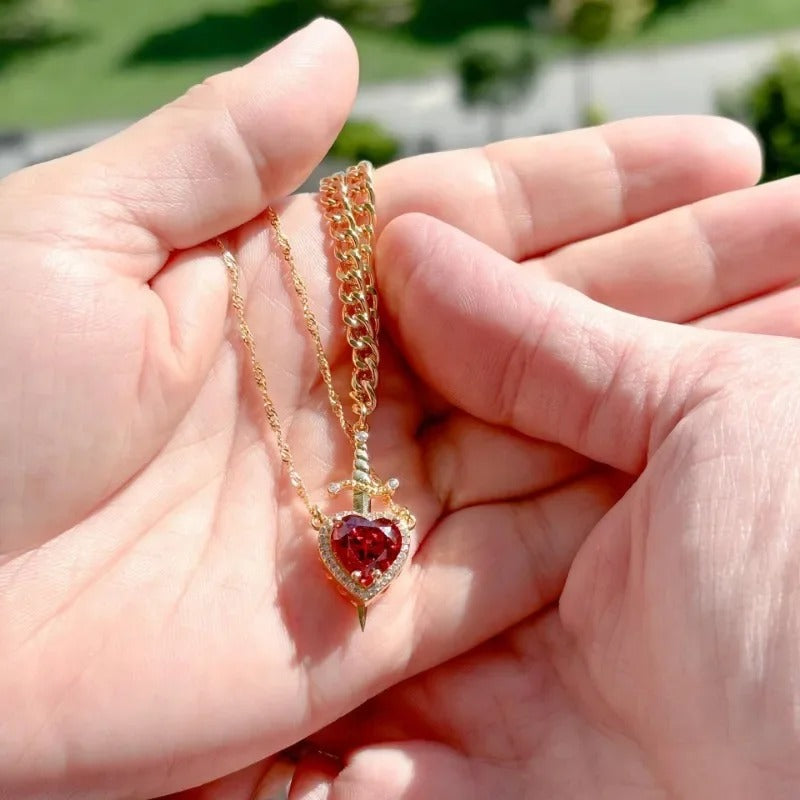 Collier Fantaisie Plaqué Or 14K