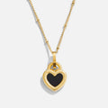 Collier Cœur Réversible