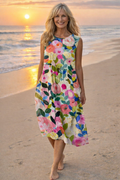 Ava | Robe Midi Florale