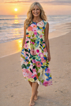 Ava | Robe Midi Florale