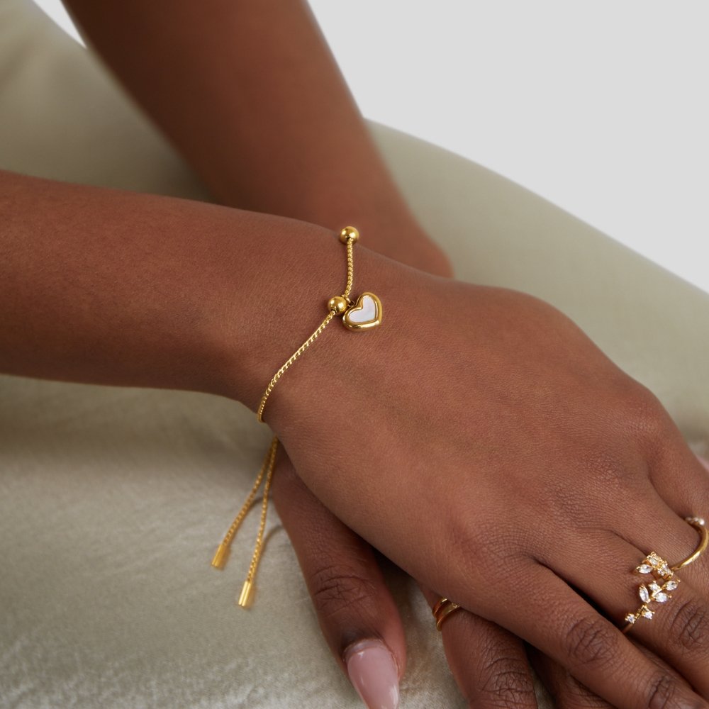 Ophélie | Bracelet Cœur Éternel