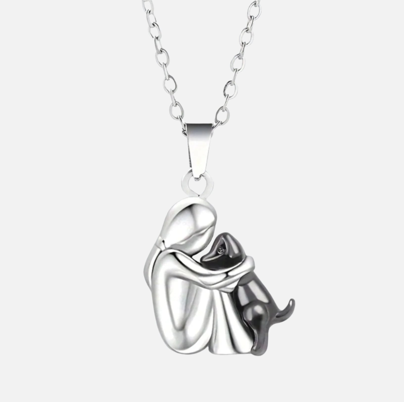 Collier Pendentif en Forme de Cœur