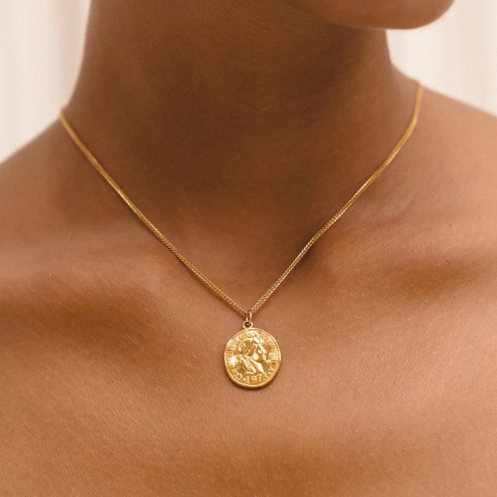 Bérénice | Collier Élégant en Pièce Ancienne