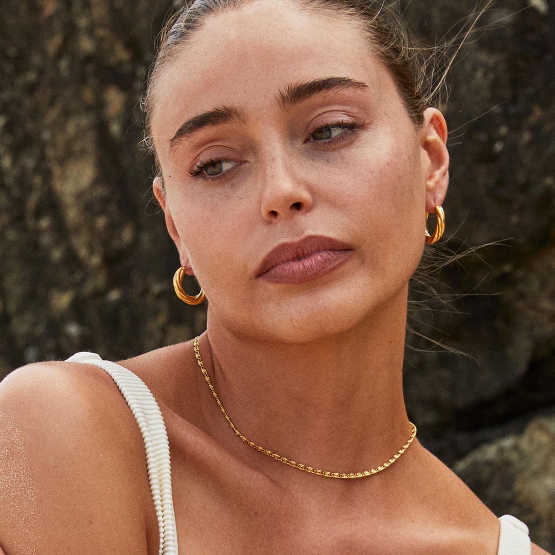 Sidonie | Collier Choker en Or Luxe