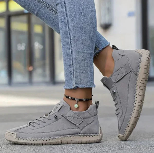 Gisela - Chaussures orthopédiques confortables effet peau