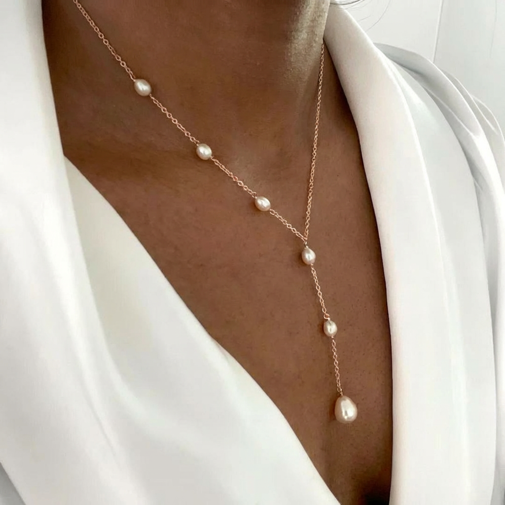 Zoé | Collier vintage avec perles