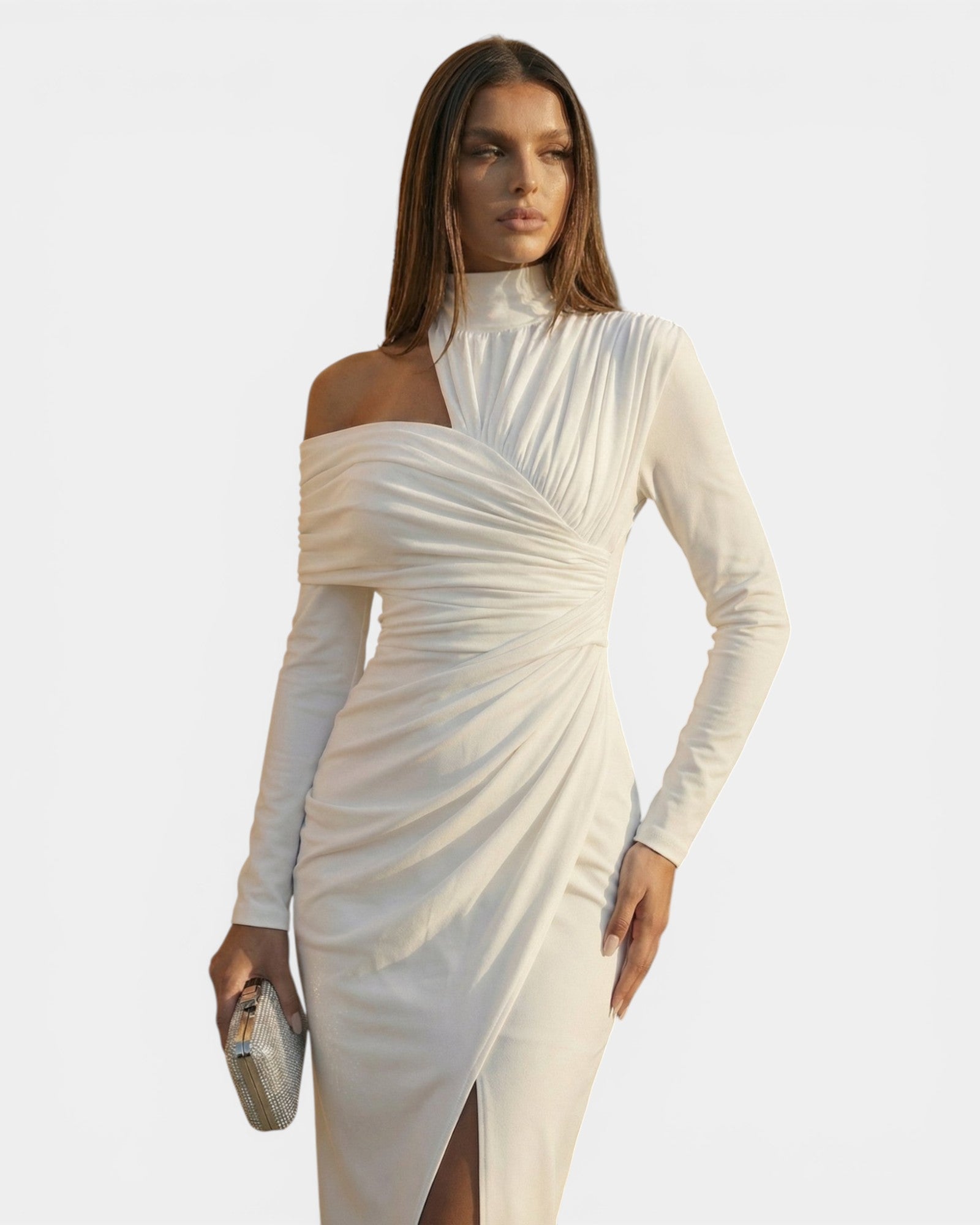 Fernande | Robe Longue Maxi Drapée