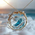 Collier avec pendentif Oath inspiré par la mer