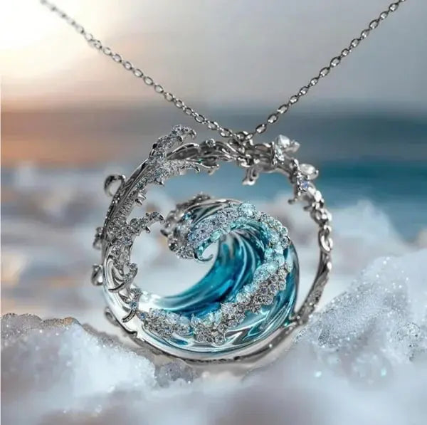 Collier avec pendentif Oath inspiré par la mer