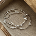 Collection de bracelets classiques vintage avec perles