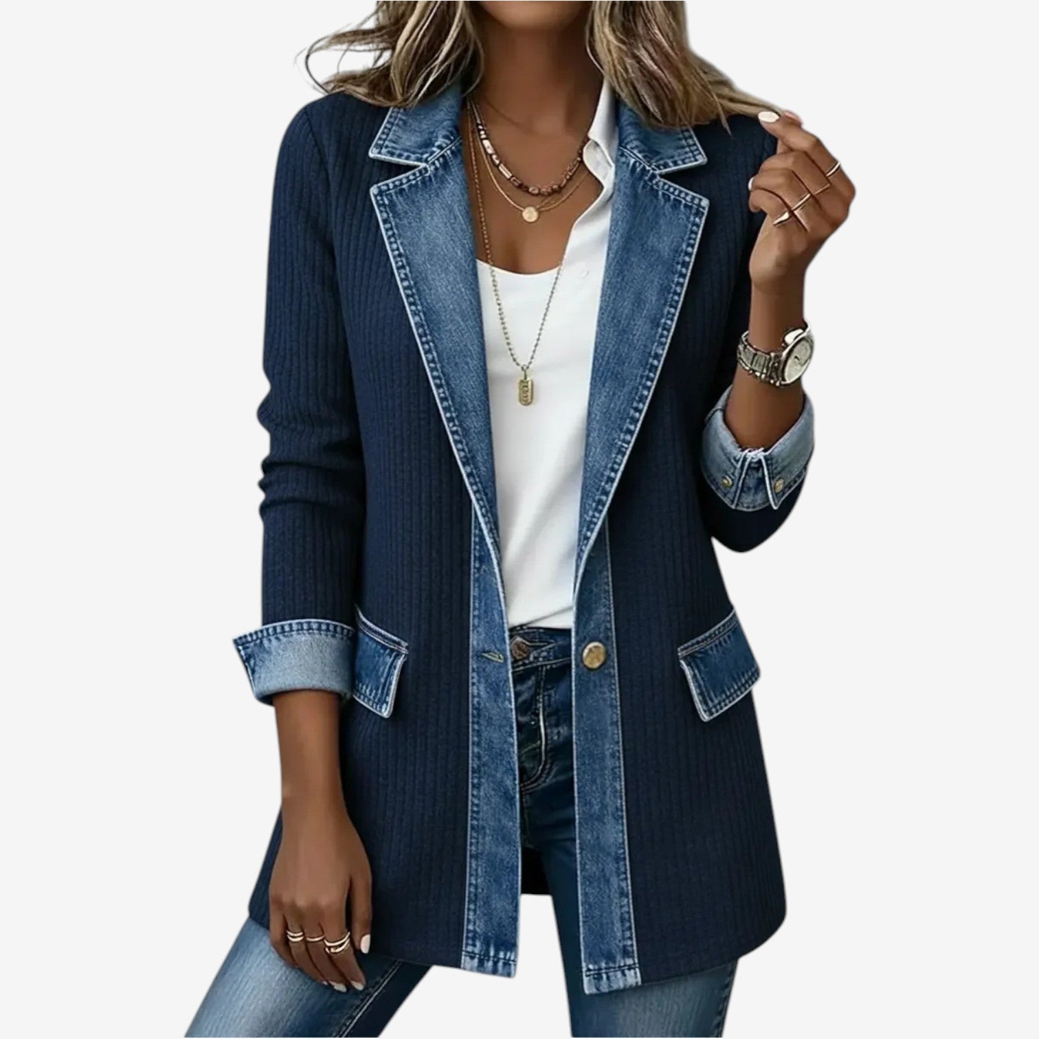 Emilia | Veste en jean mixte