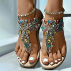 Esmeralda - Sandales bijoux au design artisanal