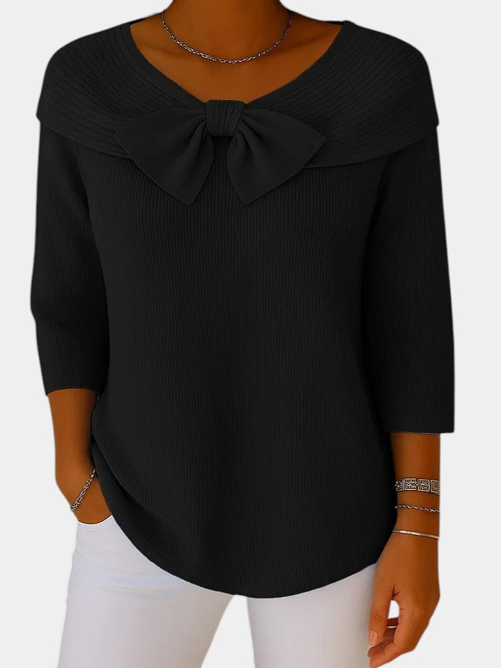 Lúa | Pull chaud et féminin avec nœud