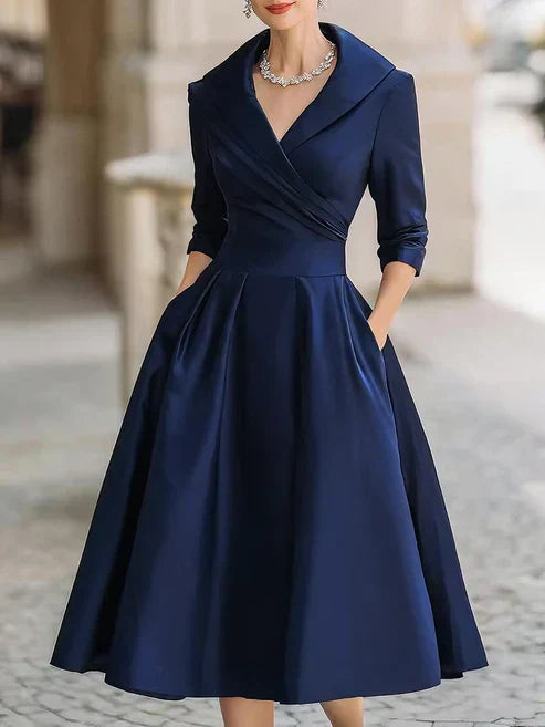 ALICIA | Élégante robe midi