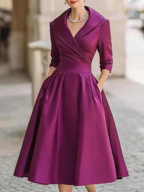ALICIA | Élégante robe midi